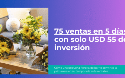 De barrio a boom: cómo una «simple» campaña de anuncios generó 51x de retorno en solo 5 días